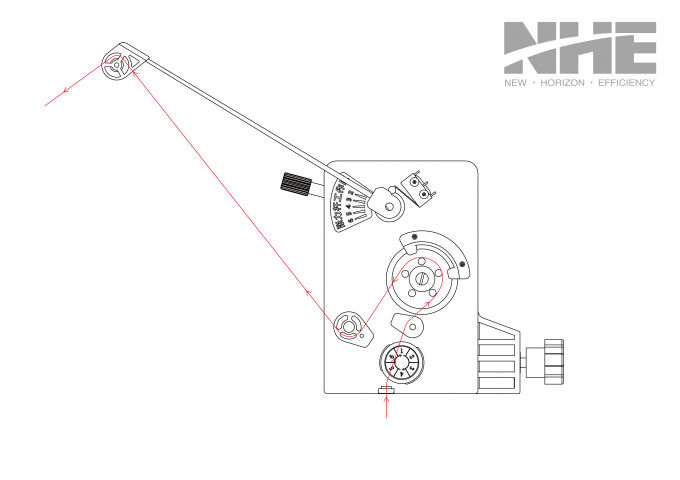 Magnetische Spanner MTC-Reihe auf Wickelmaschine für P.M. Schrittmotoren/Spulen